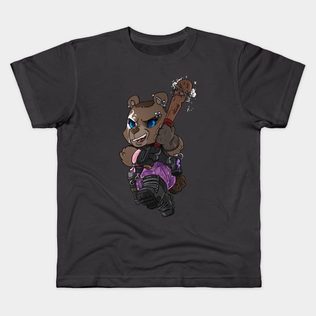 Tactical Teddies ® Hunter Lucille Kids T-Shirt by hiwez